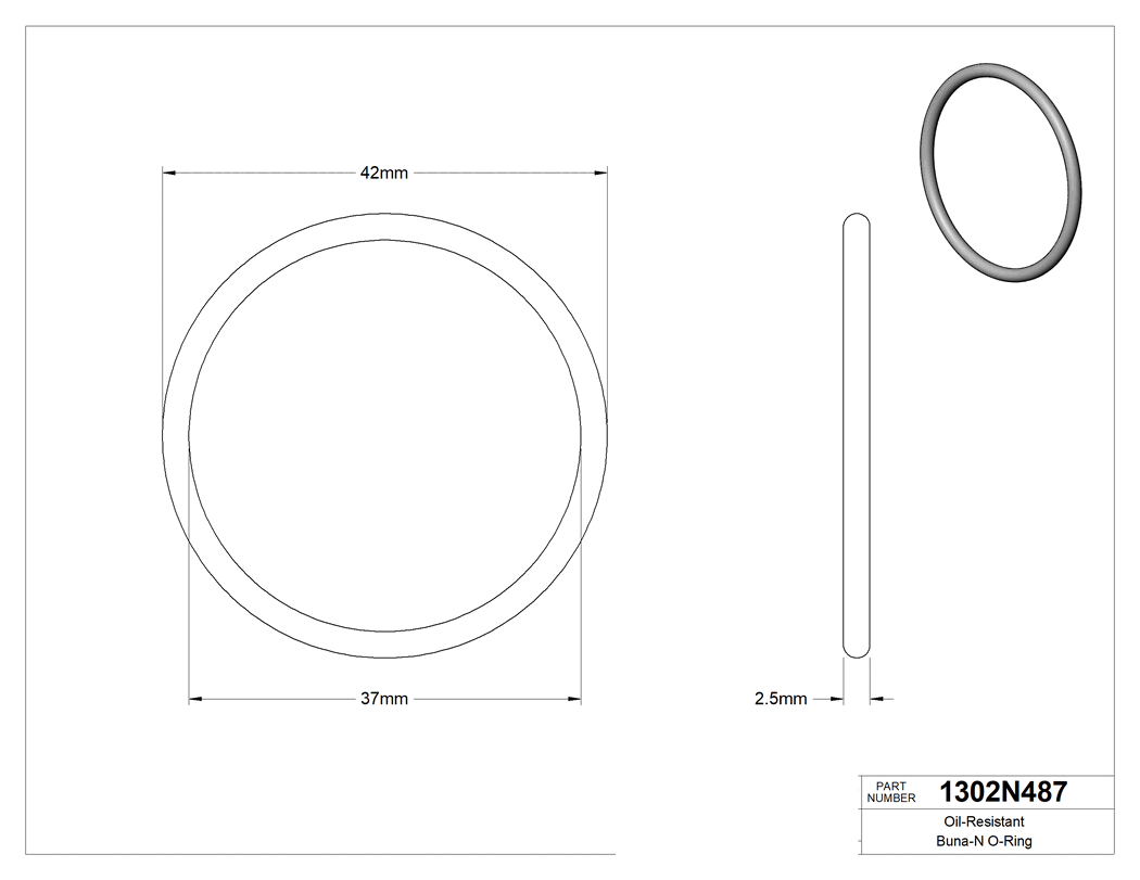 Technical drawing - 1302N487